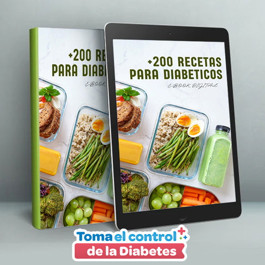 +200 Recetas Saludables para Diabéticos + Bonos